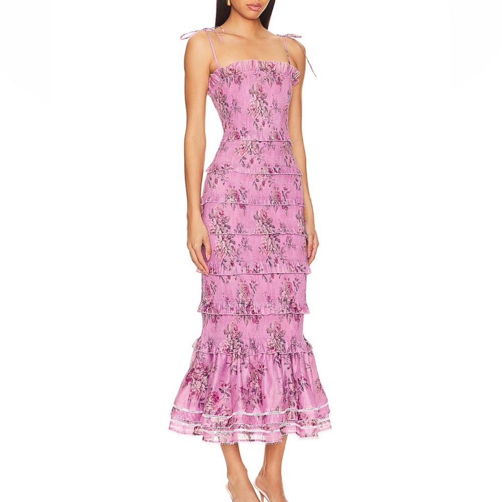 V. Chapman Geranium Dress in Tapestry Rose